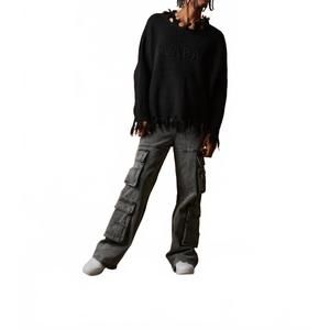 NEW VALABASAS men's"property sweater in black